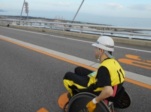 新湊大橋で幾多の方向③