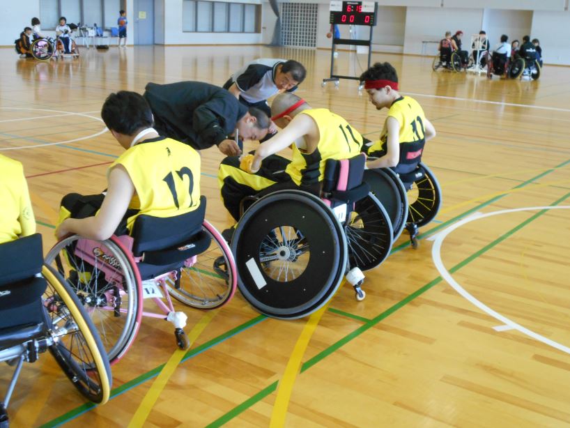 試合前の車検