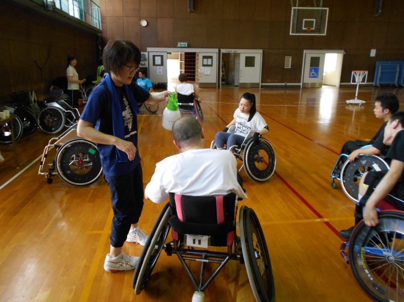 休憩中②