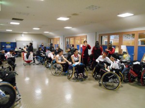 選手控室②